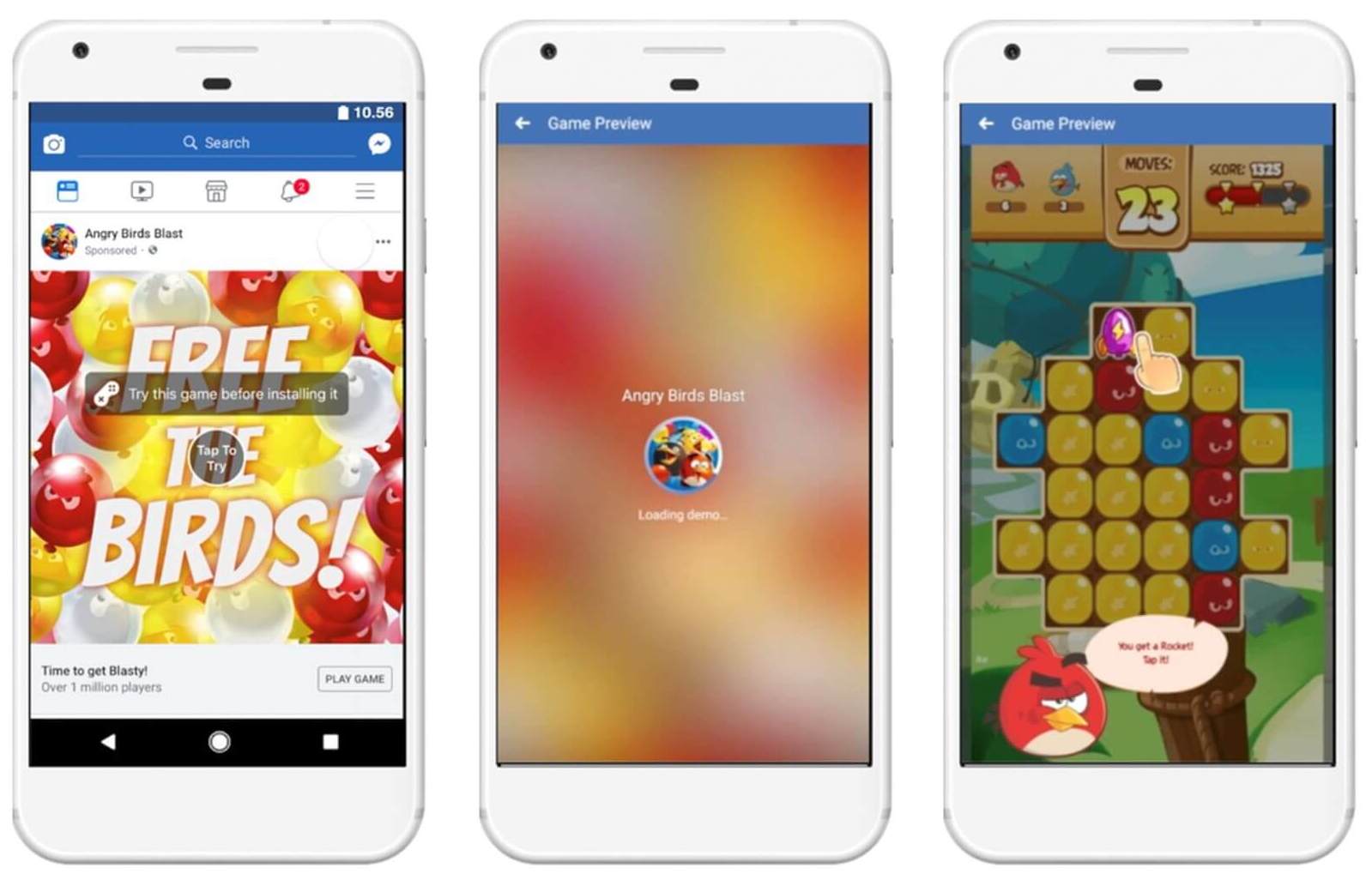 Facebook Shows Mobile Games More Advertising Love - True Interactive