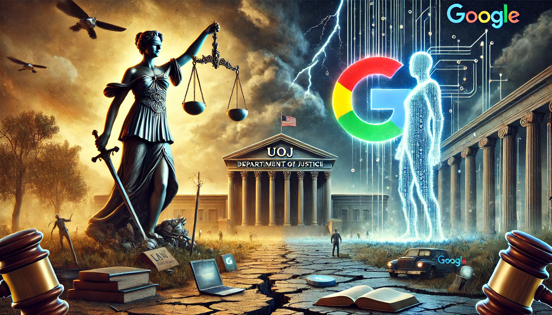 Google versus the Department of Justic